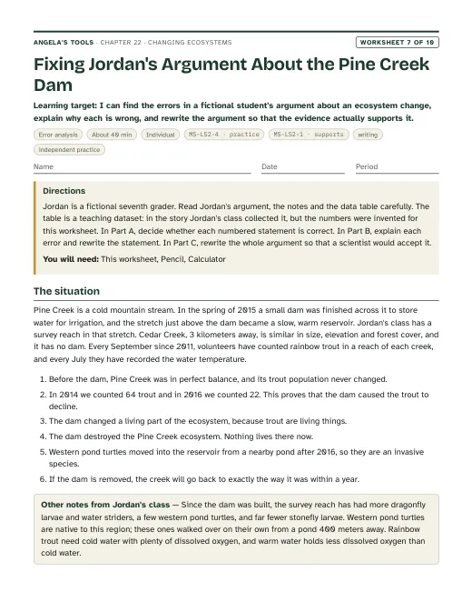 First page of Fixing Jordan's Argument About the Pine Creek Dam